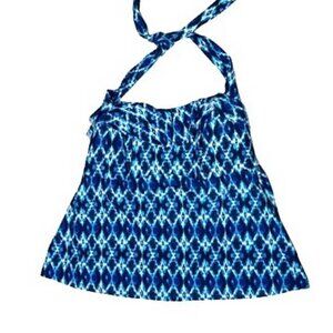 Jessica Simpson Ruffle Tankini Top OX (5858)